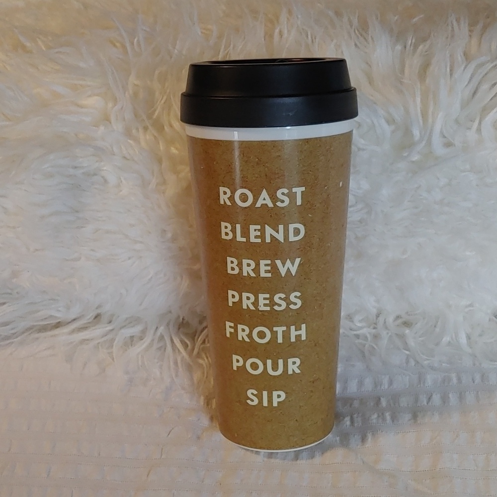 💚Nwot Kate Spade Roast Blend Brew Thermal Tumbler